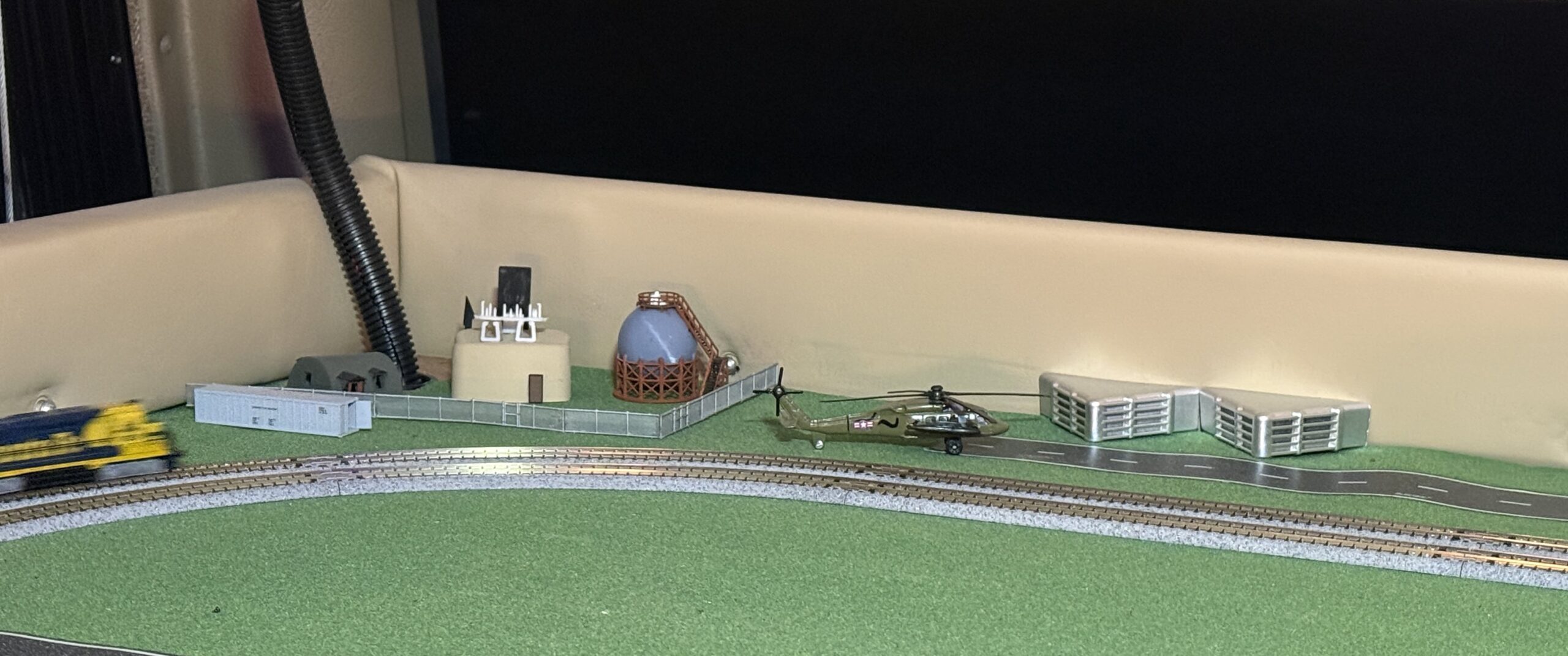 1947, Military base built